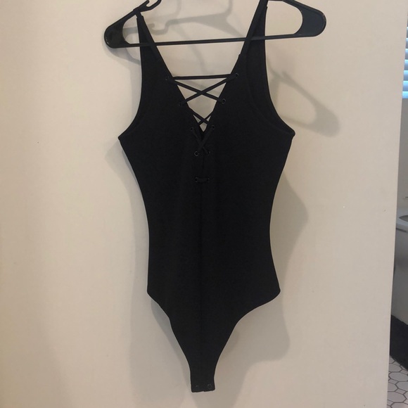 Express Black Bodysuit - Picture 1 of 3